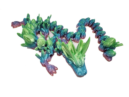 The Articulating Easter Dragon Sculpture / Fidget Toy