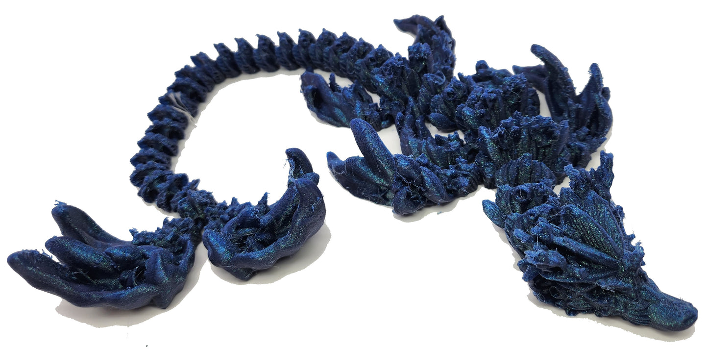 The Articulating Coral Reef Dragon Sculpture / Fidget Toy