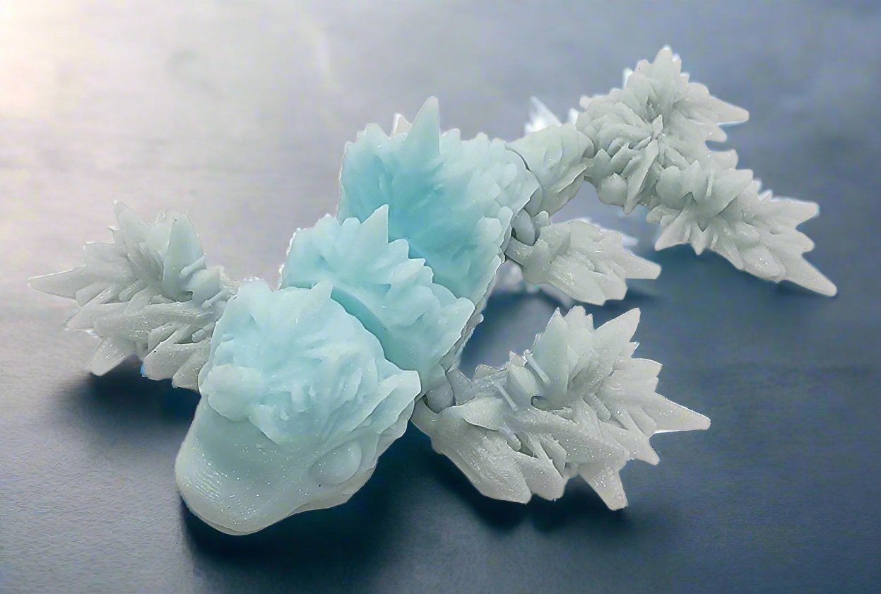 The Articulating Frostphin Sculpture / Fidget Toy