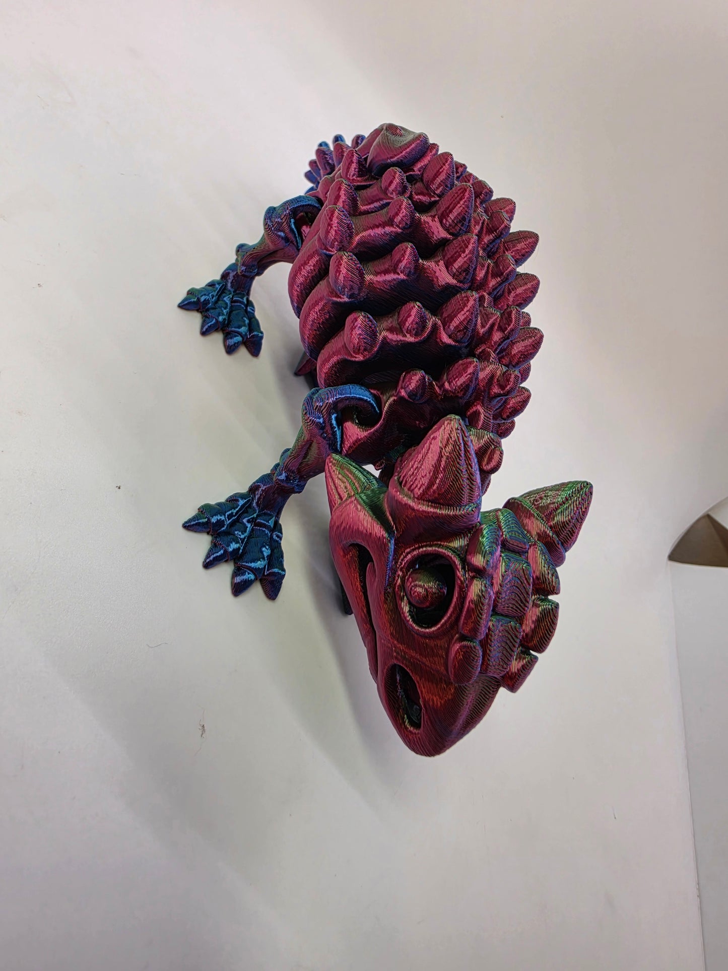 Skeleton Ankylosaurus – Articulated Tri-Color Fossil Dinosaur