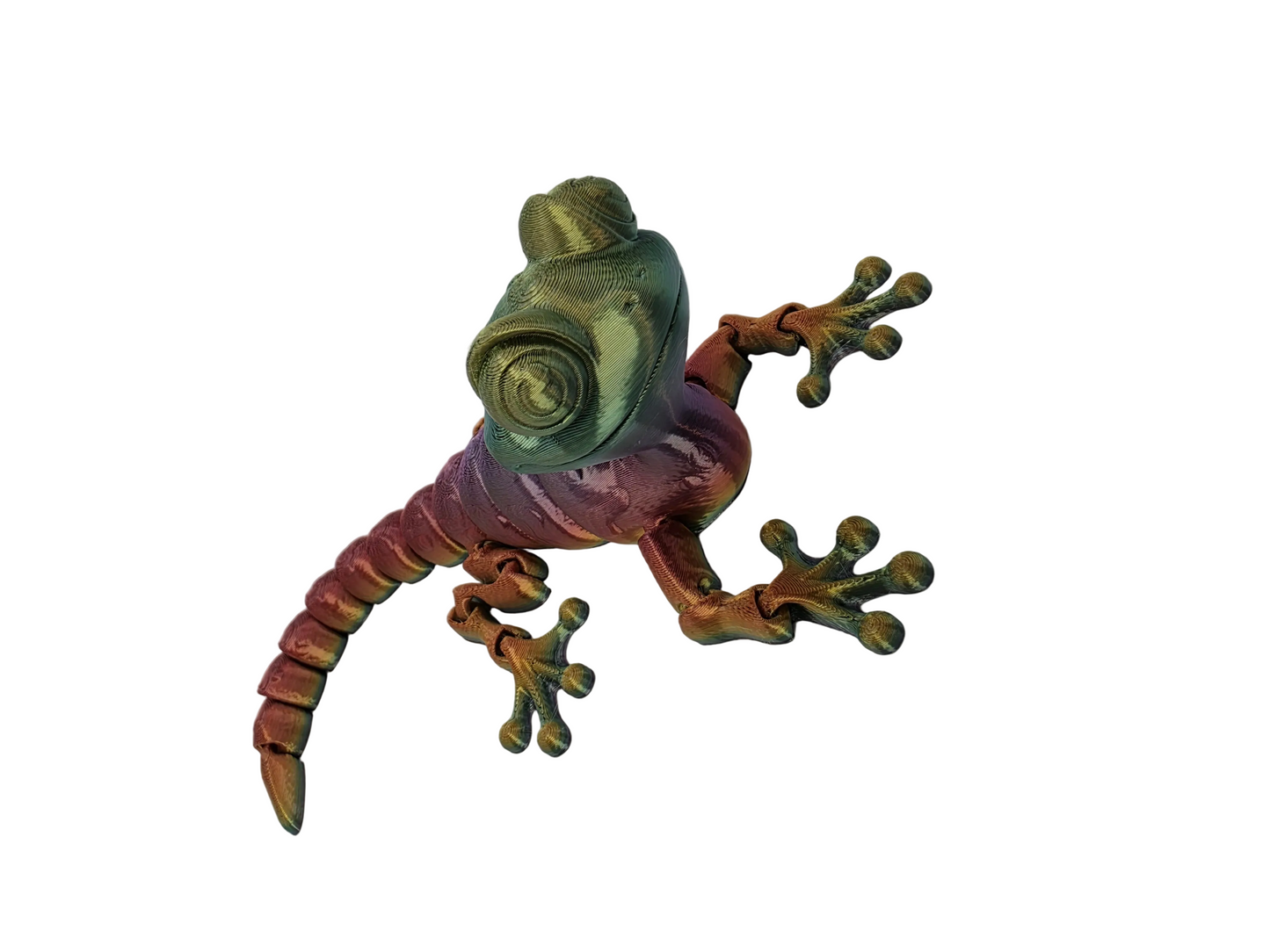 Articulated Gecko – Rainbow Climbing Companion