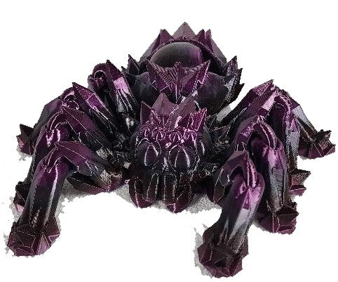The Articulating Spyder with Spinning Eye Sculpture / Fidget Toy