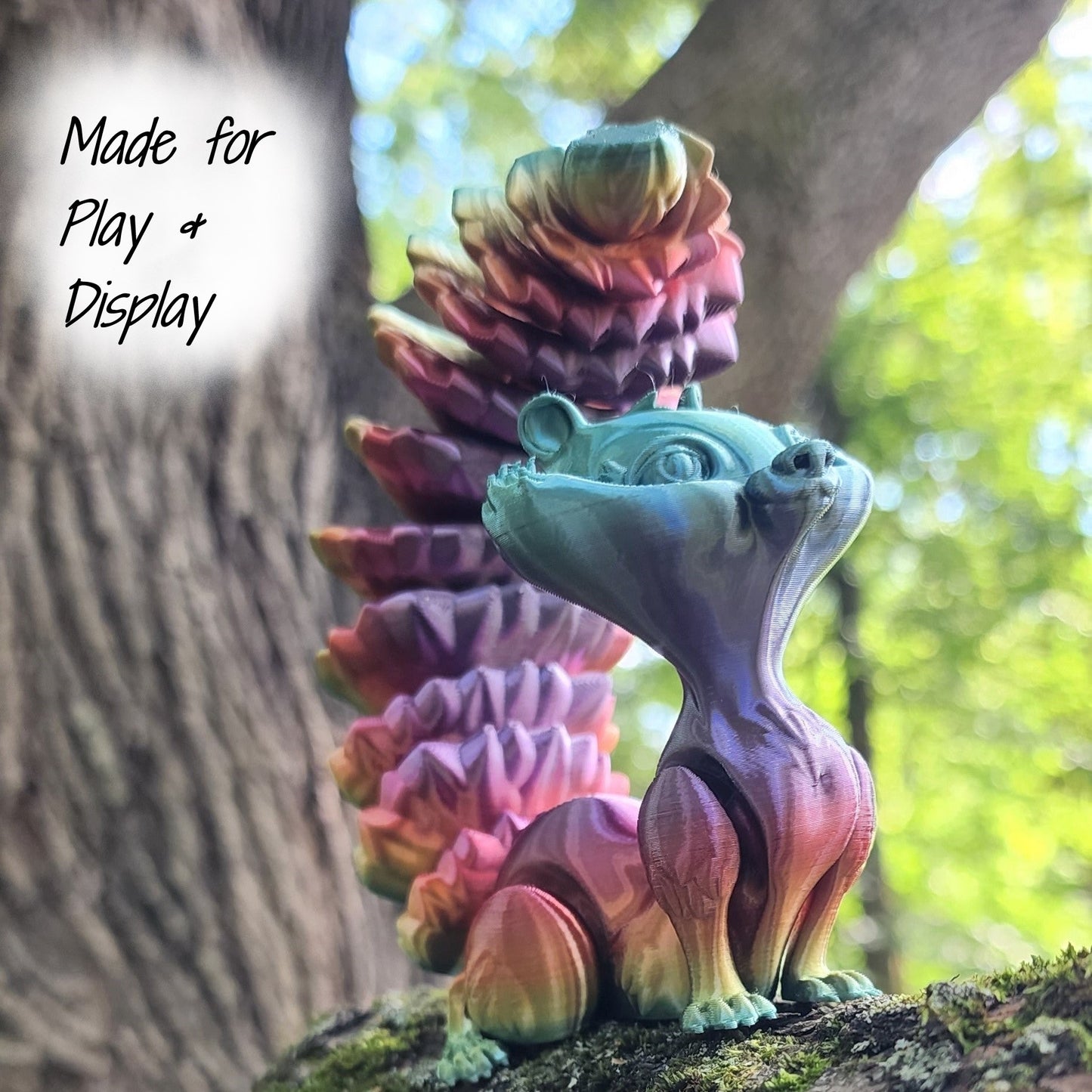 The Articulating Squirrel Sculpture / Fidget Toy