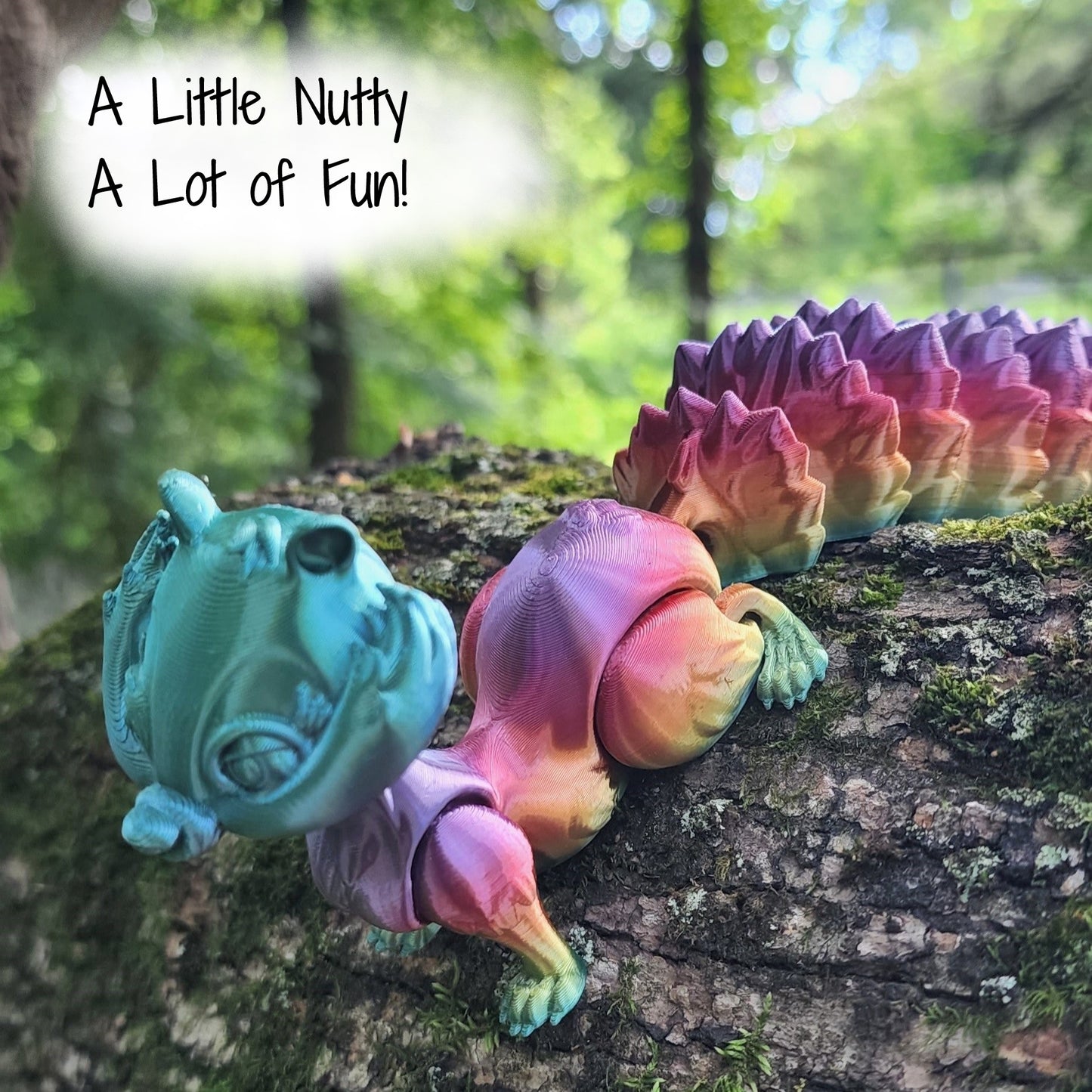 The Articulating Squirrel Sculpture / Fidget Toy