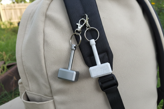 Thor's Hammer Replica Key Chain - Choose Your Finish!