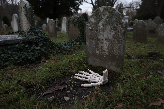 The Articulating Skeleton Hand Sculpture (Left or Right) / Fidget Toy