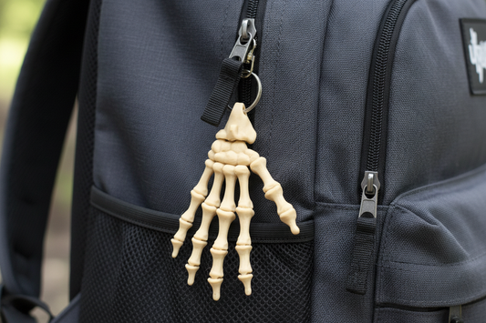 The Articulating Skeleton Hand Key Chain