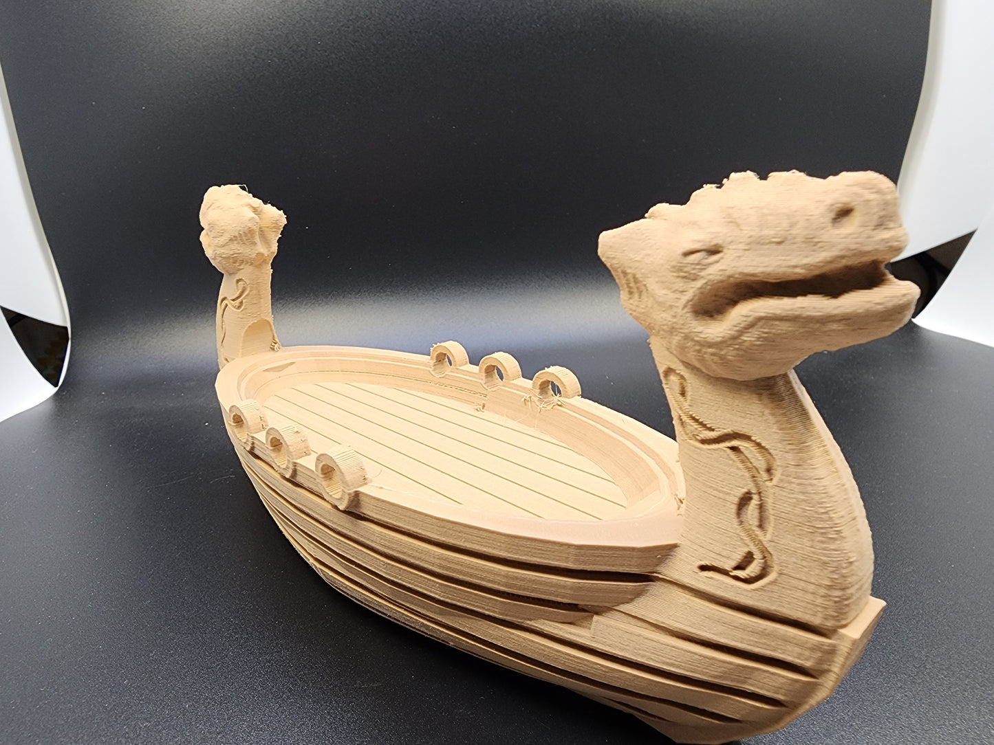 Viking Long Boat with Crew - A Marvelous Floating Bath Toy