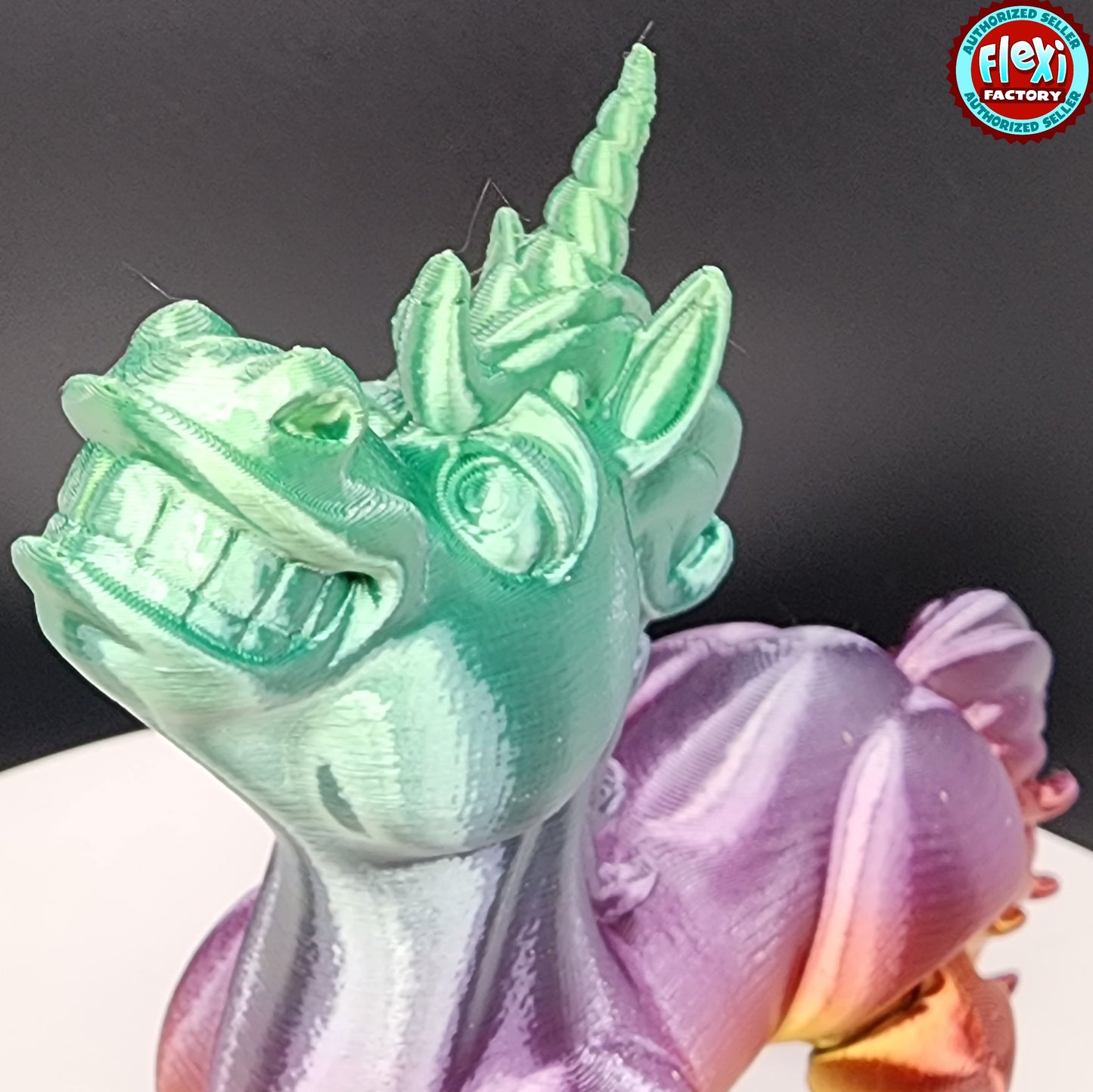 The Articulating Rainbow Unicorn Sculpture / Fidget Toy