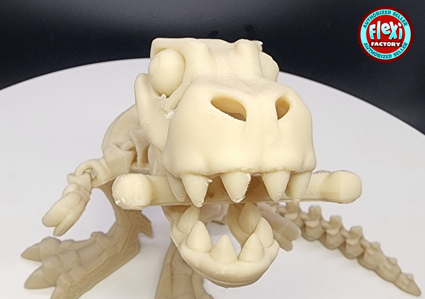 The Articulating Skeleton T Rex with Bone Sculpture / Fidget Toy