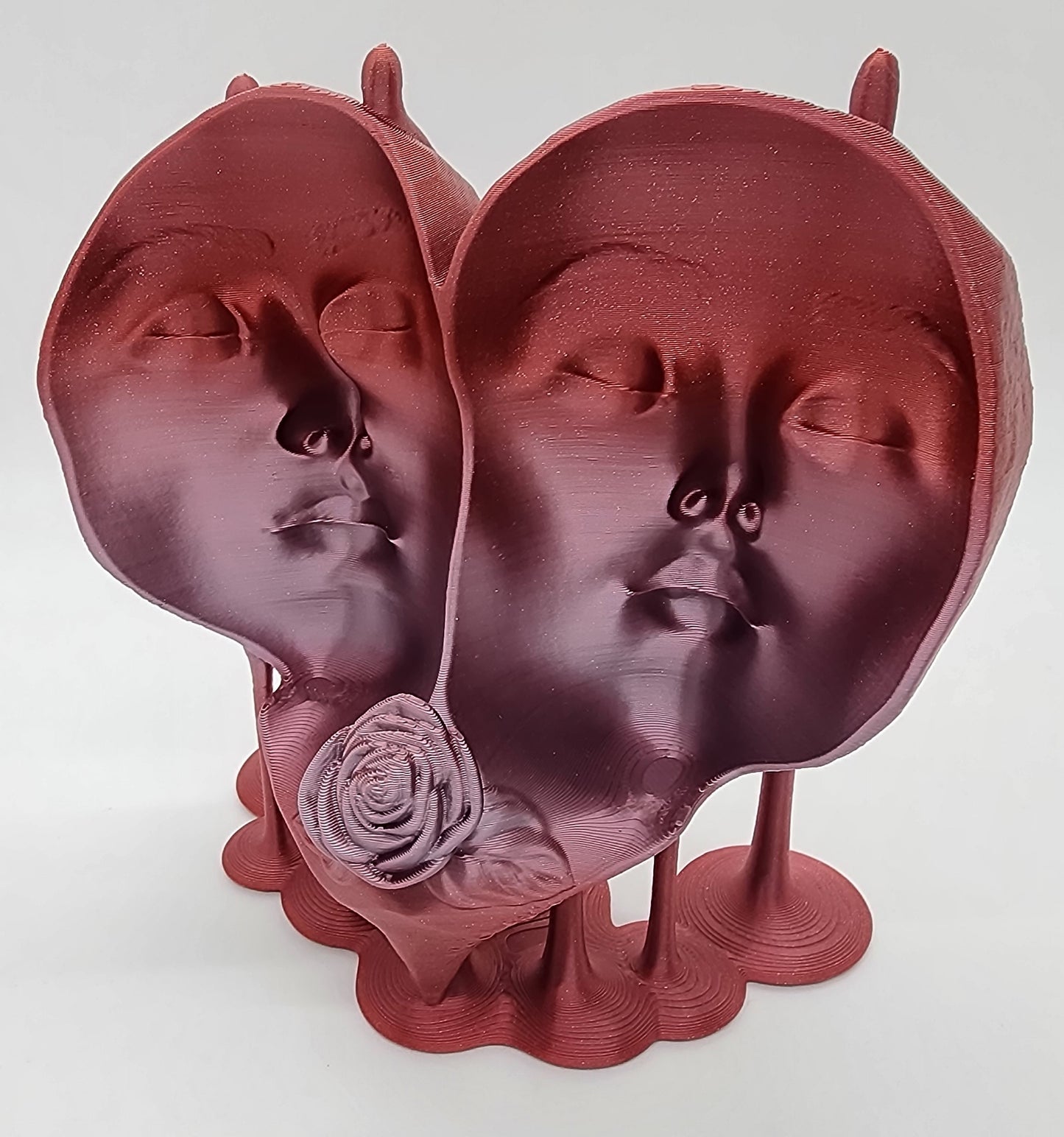Enigmatic Sculpture: Lovers Heart