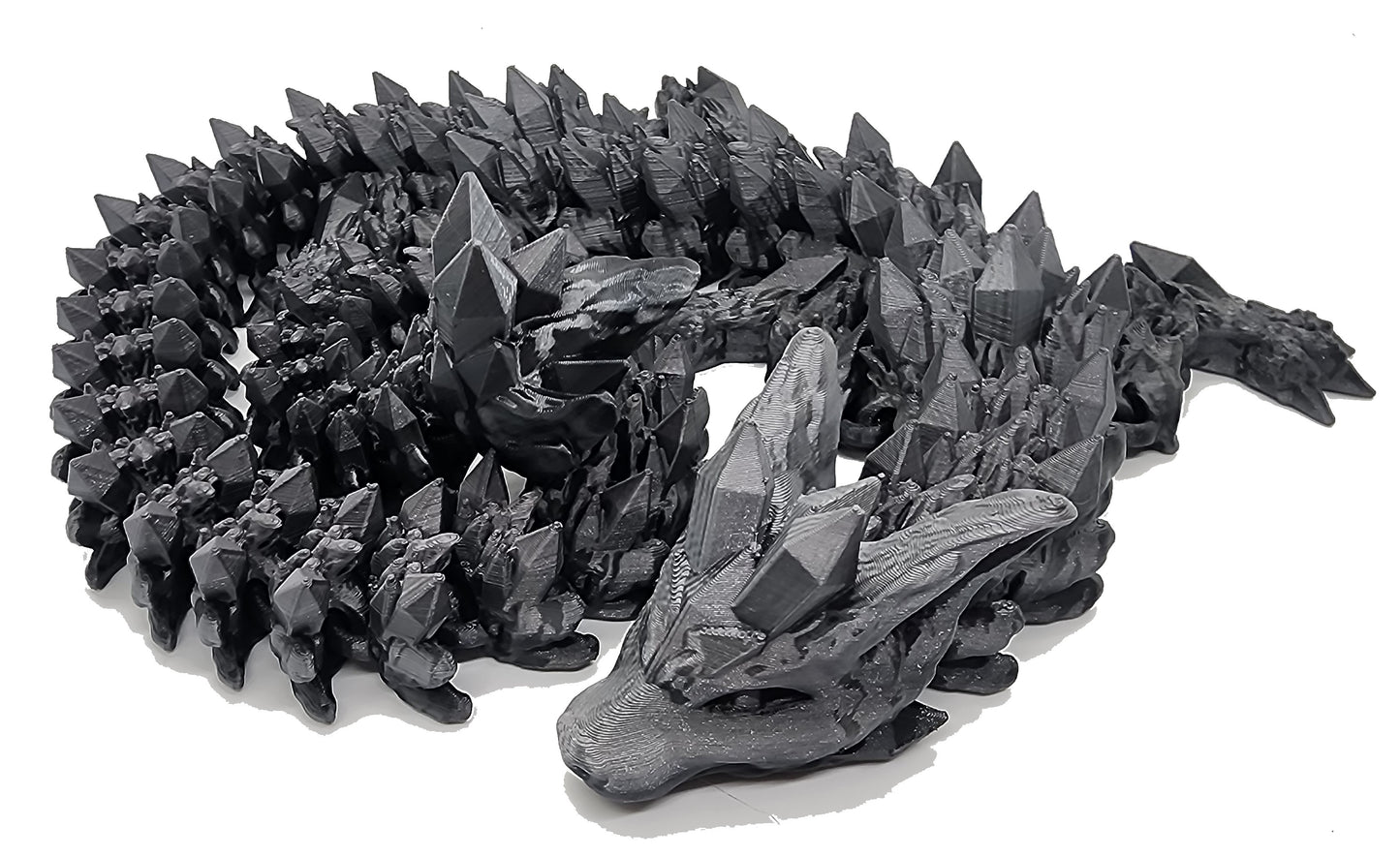 The Articulating Wolf Dragon Sculpture / Fidget Toy