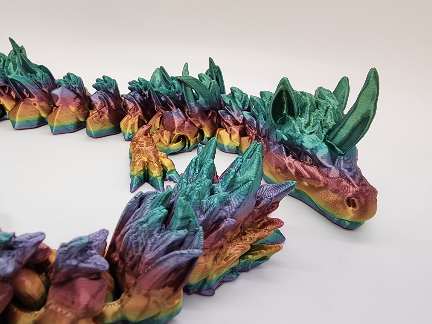 The Articulating Unicorn Dragon Sculpture / Fidget Toy