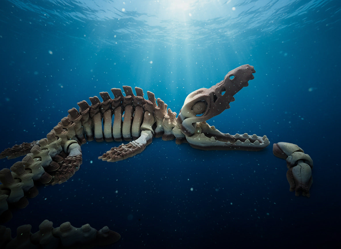 Articulating Skeleton Mosasaurus