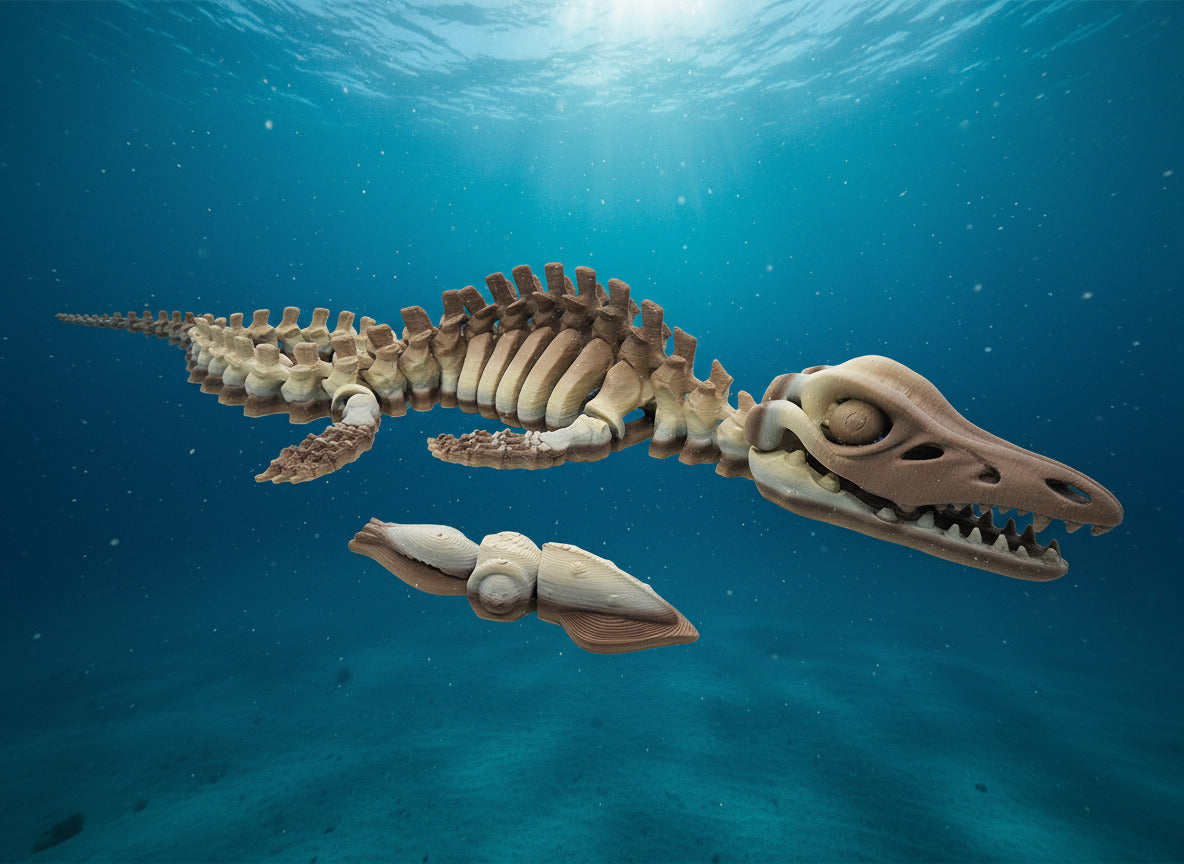 Articulating Skeleton Mosasaurus