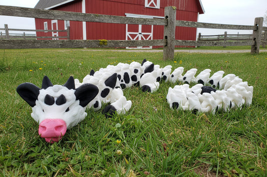 The Articulating Cow Dragon Sculpture / Fidget Toy