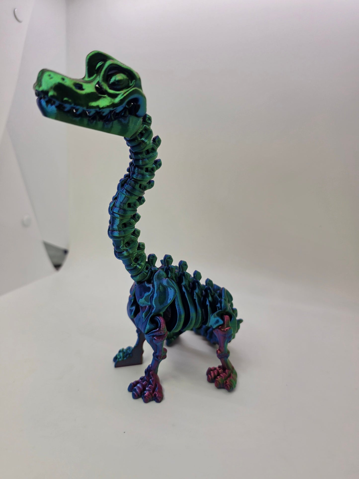 Skeleton Brachiosaurus – Articulated Tri-Color Fossil Dinosaur