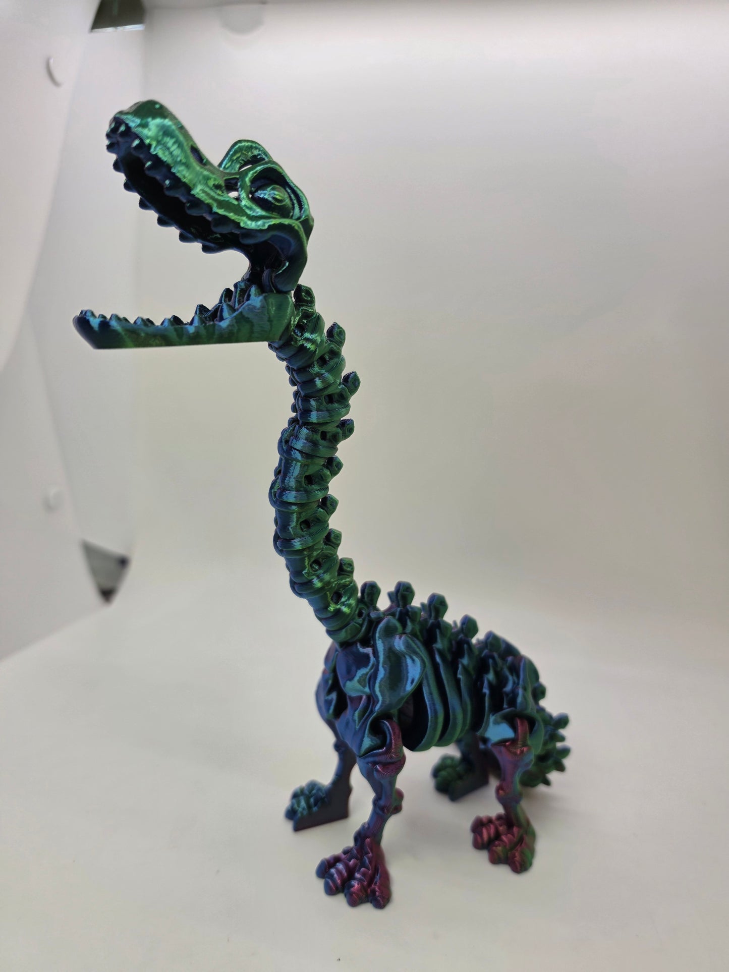 Skeleton Brachiosaurus – Articulated Tri-Color Fossil Dinosaur