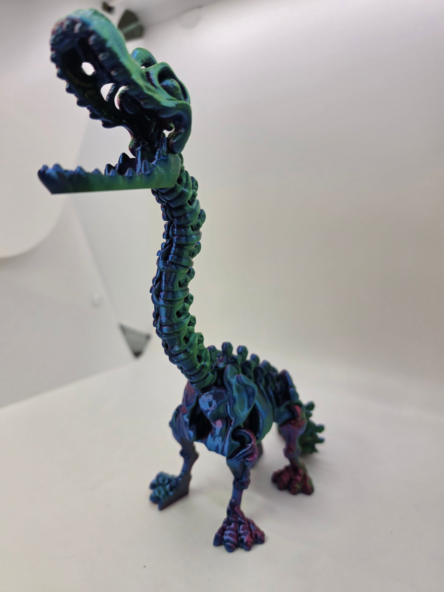 Skeleton Brachiosaurus – Articulated Tri-Color Fossil Dinosaur