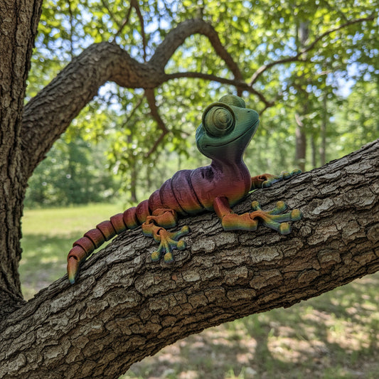 Articulated Gecko – Rainbow Climbing Companion