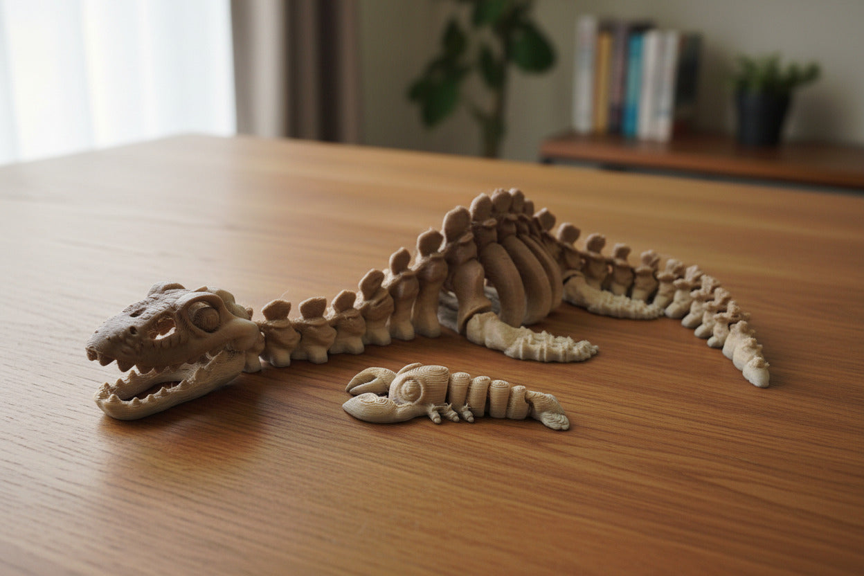 Skeleton Plesiosaurus – Articulated Fossil Sea Reptile