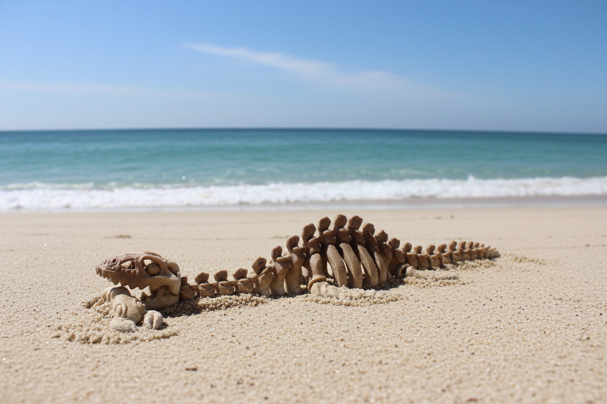 Skeleton Plesiosaurus – Articulated Fossil Sea Reptile
