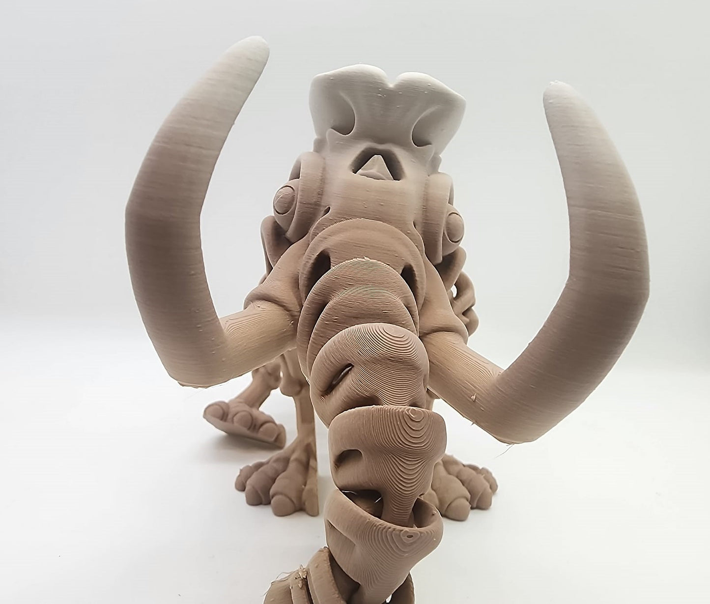 The Articulating  Skeleton Mammoth Sculpture / Fidget Toy