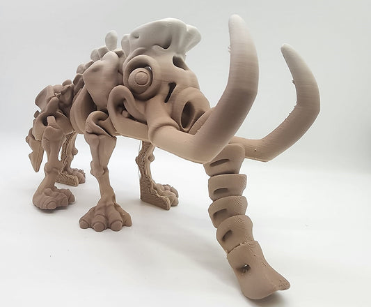 The Articulating  Skeleton Mammoth Sculpture / Fidget Toy