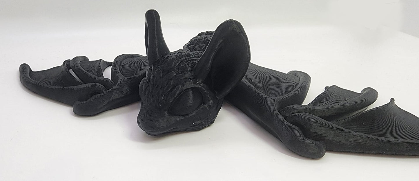 The Midnight Wing: Articulating Bat Fidget Toy