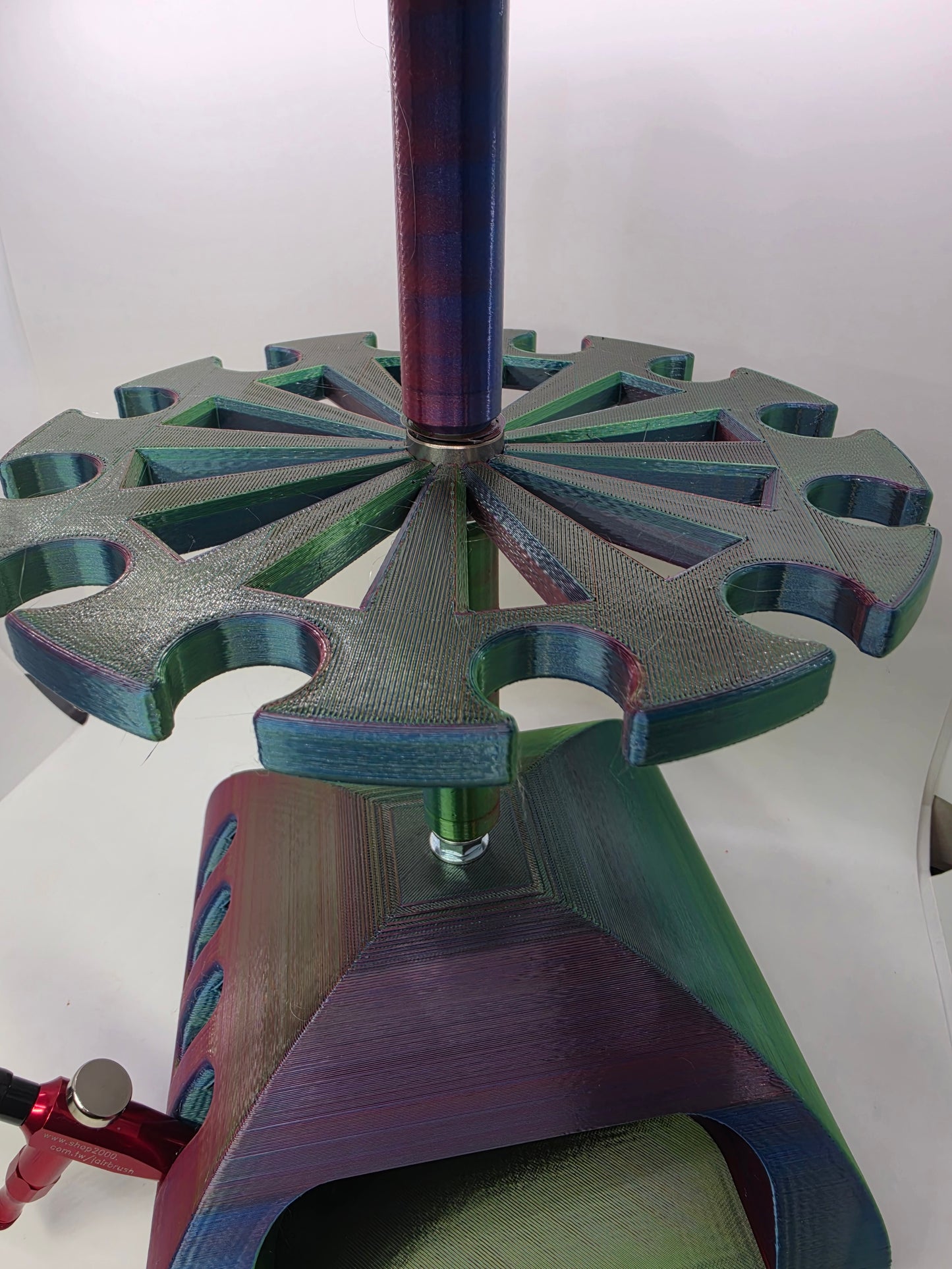 Air brush carousel