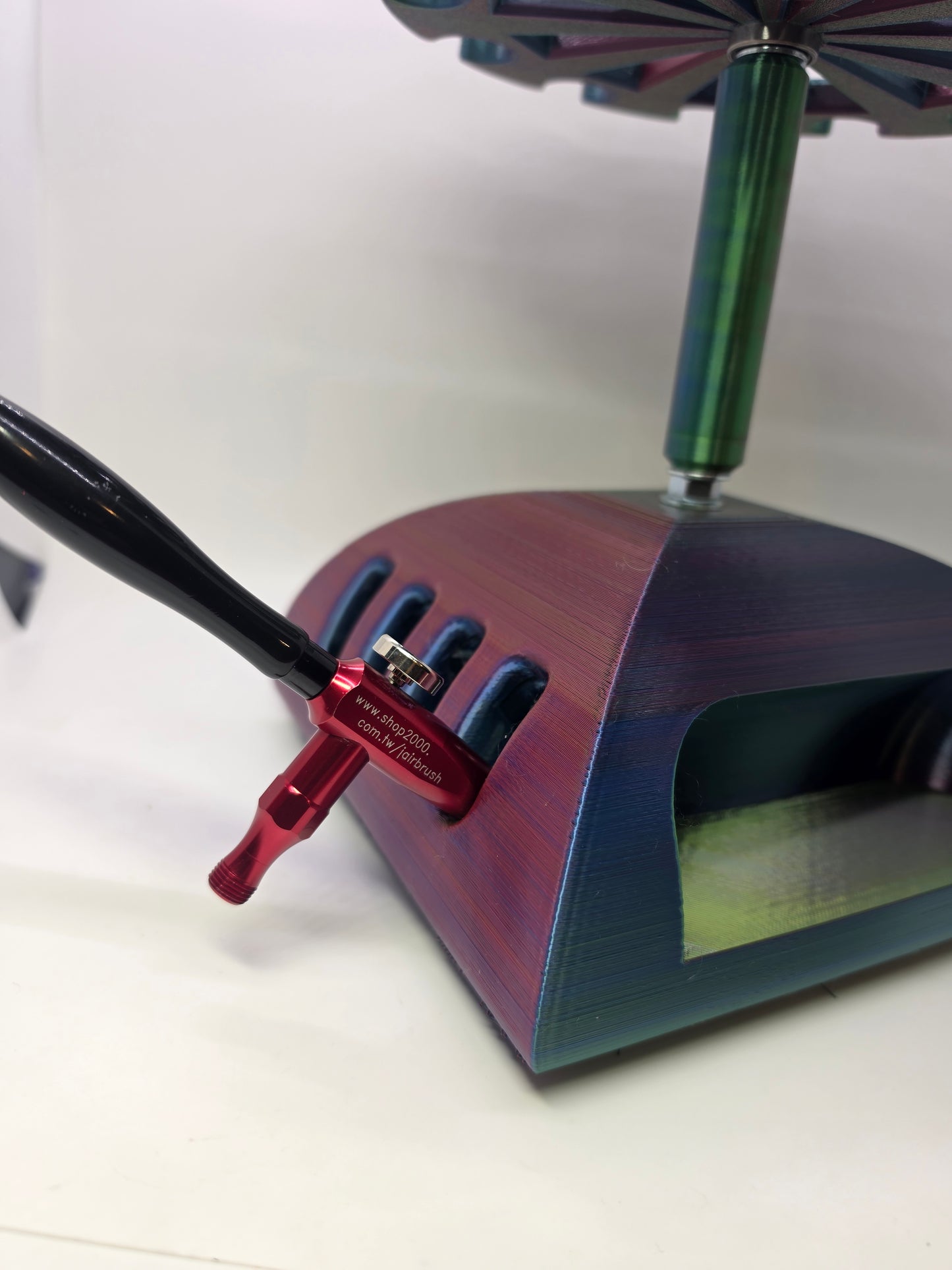 Air brush carousel