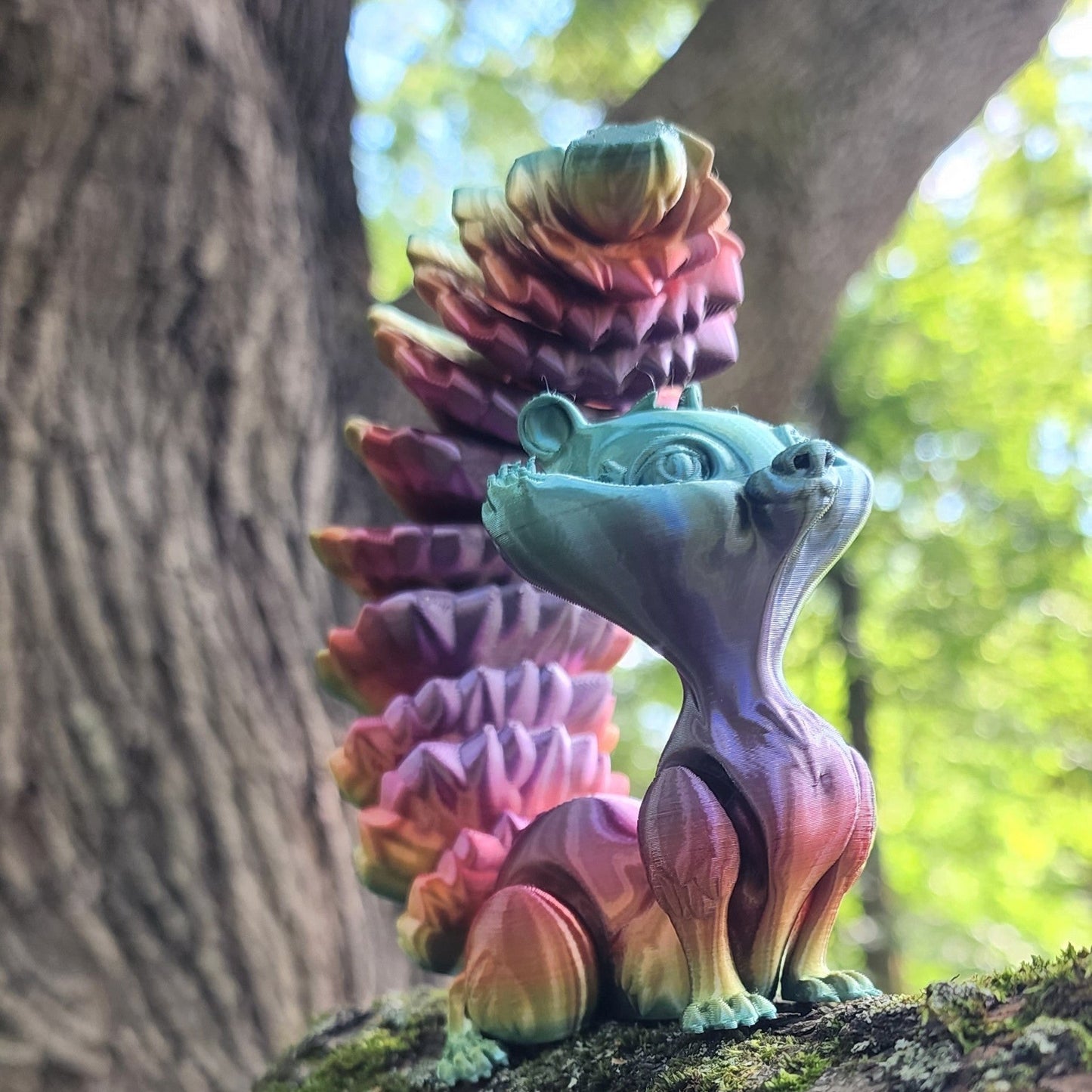 The Articulating Squirrel Sculpture / Fidget Toy