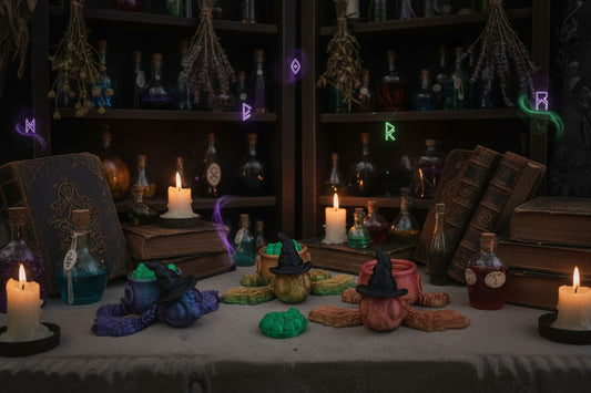 The Witchurtle with Bubble Lid - Enchanting Color Variance!