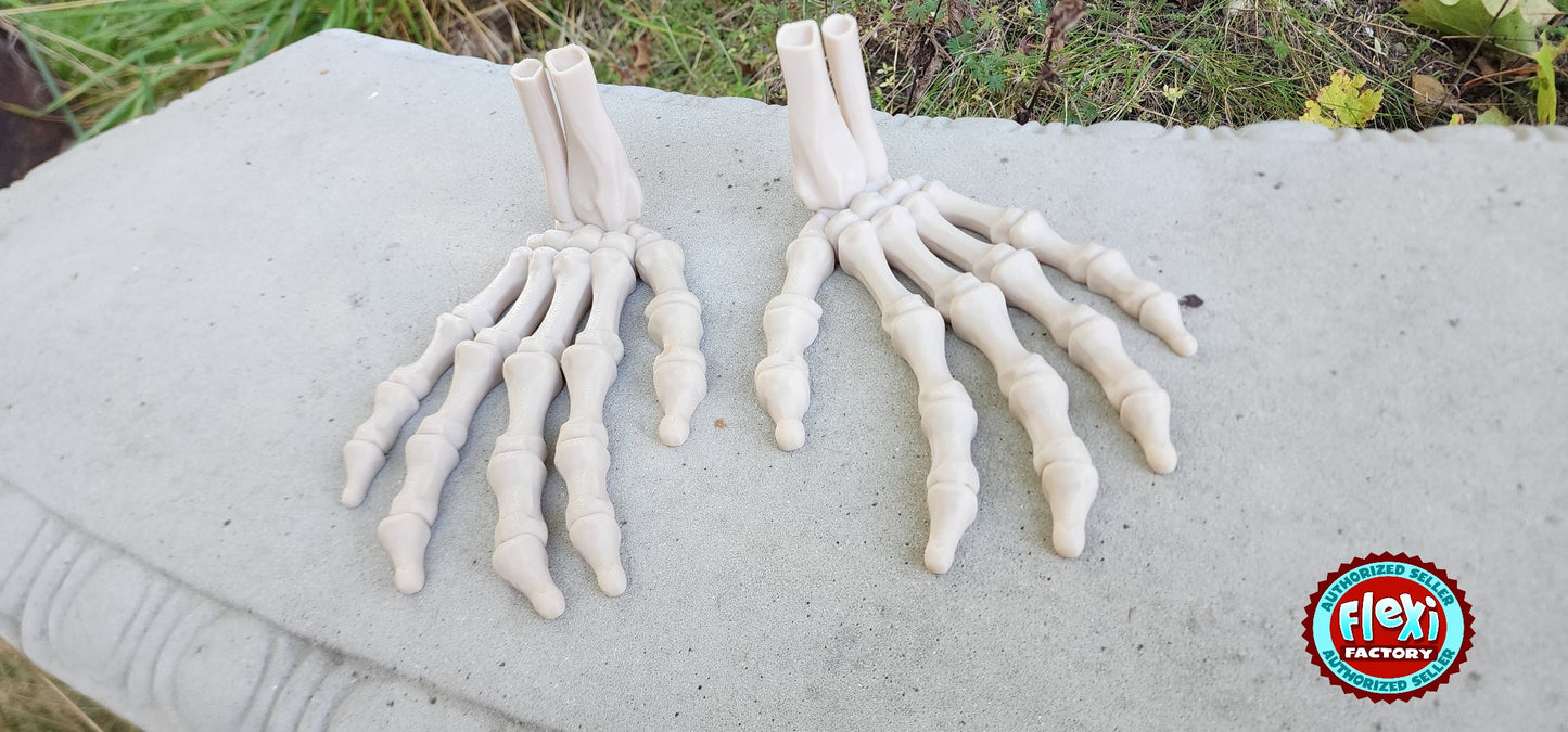 The Articulating Skeleton Hand Sculpture (Left or Right) / Fidget Toy