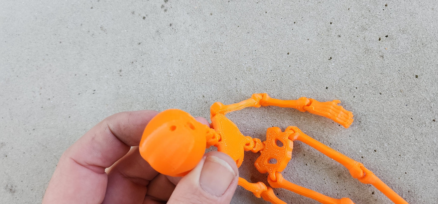 The Mini Skeleton Sculpture / Fidget Toy