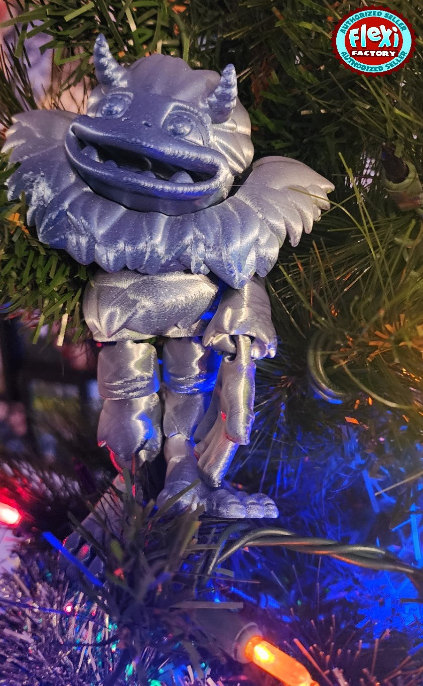 The Articulating Yeti Sculpture / Fidget Toy - Frosty Charm