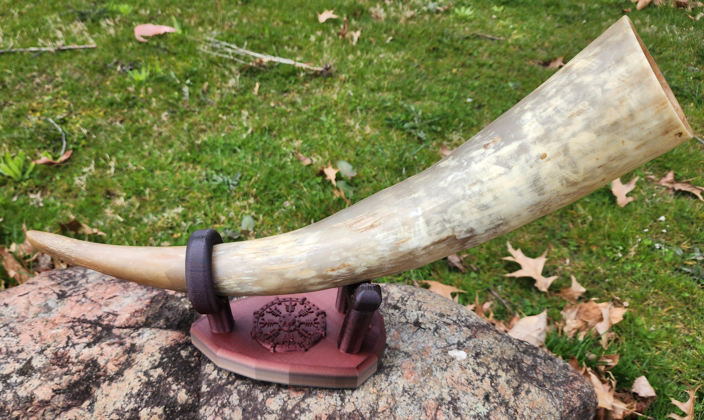 Ship-Inspired Drinking Horn Holder