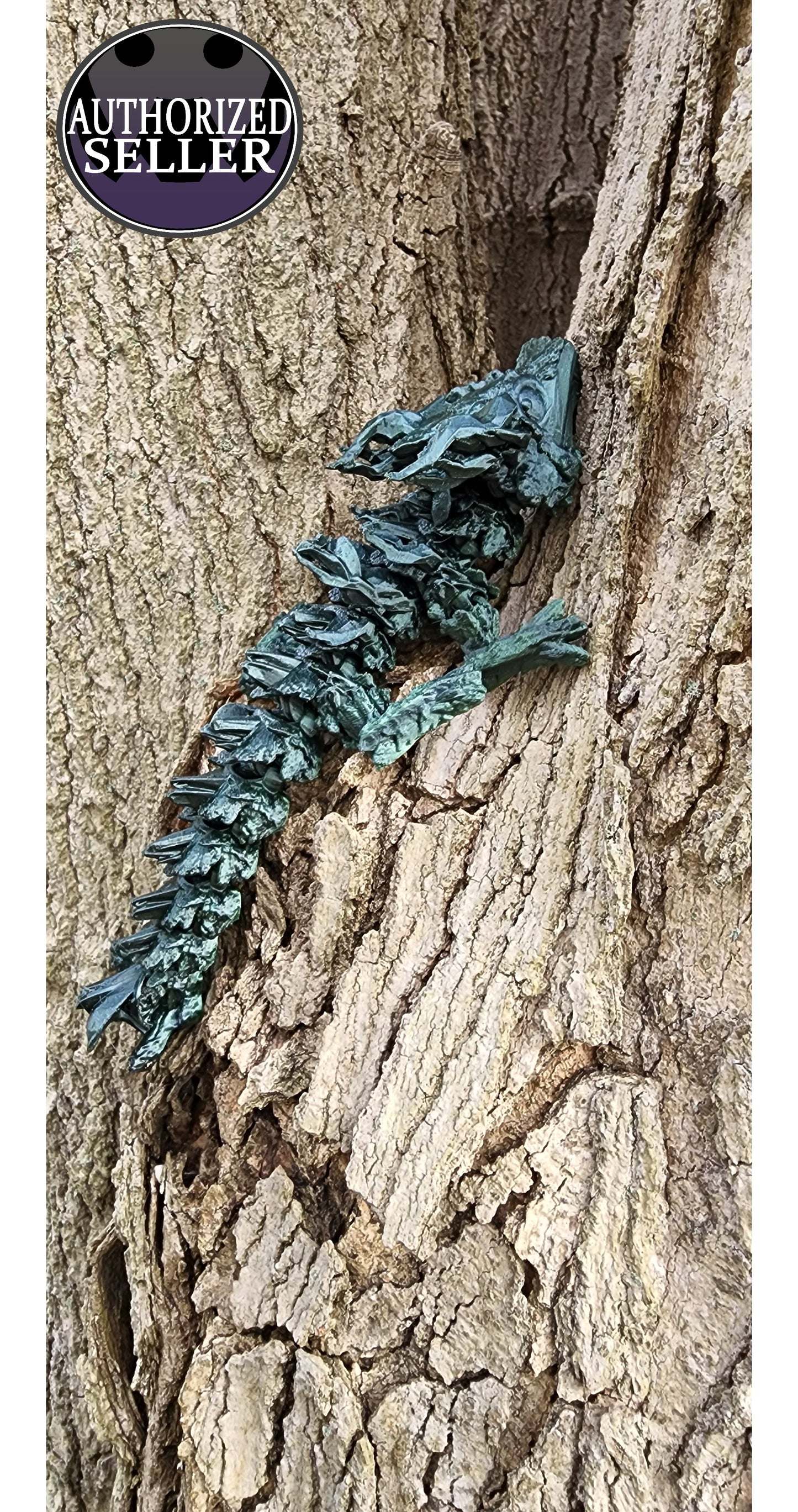 The Articulating Baby Woodland Dragon Sculpture / Fidget Toy