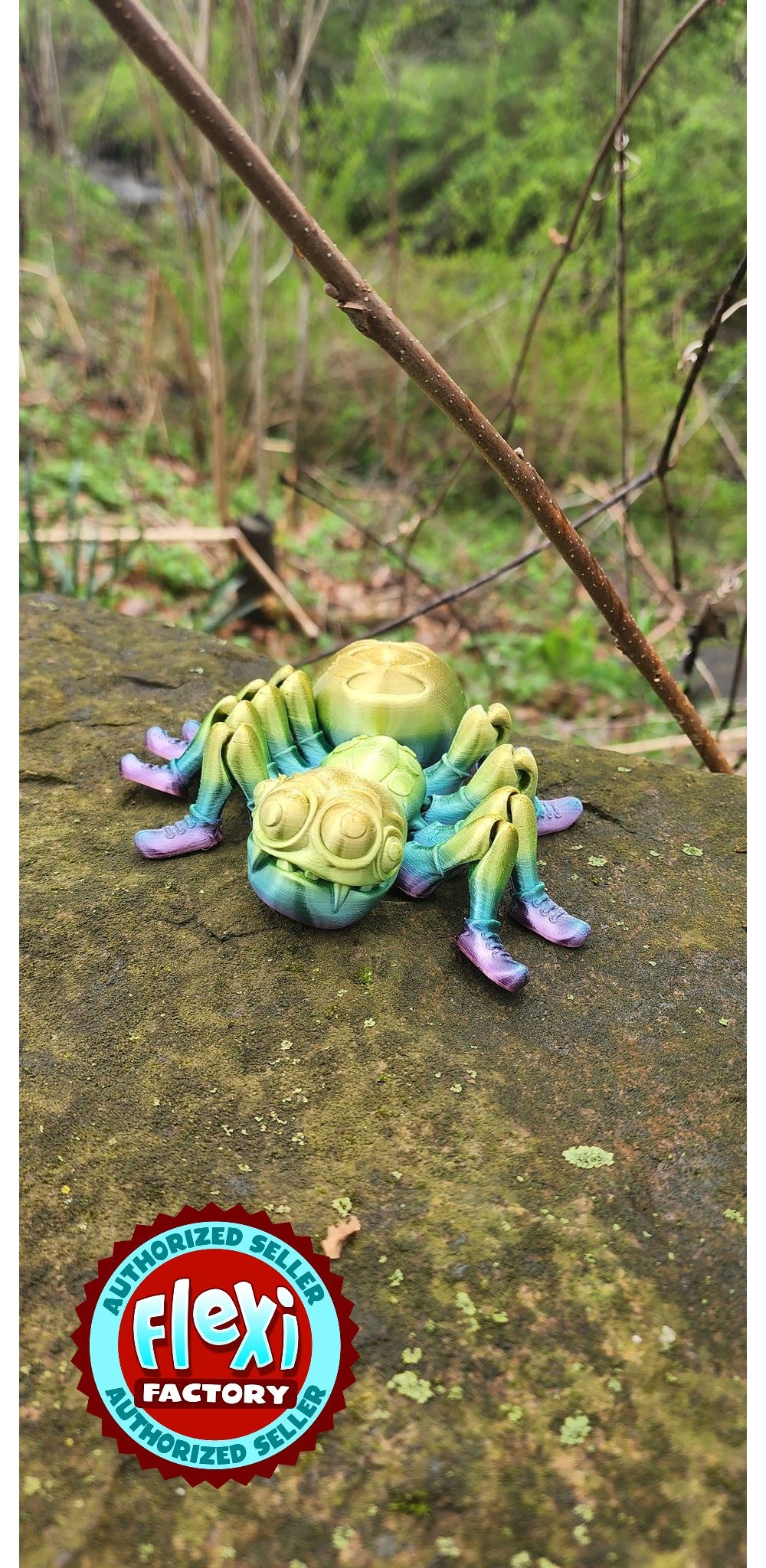 The Articulating Dancing Spider Sculpture / Fidget Toy