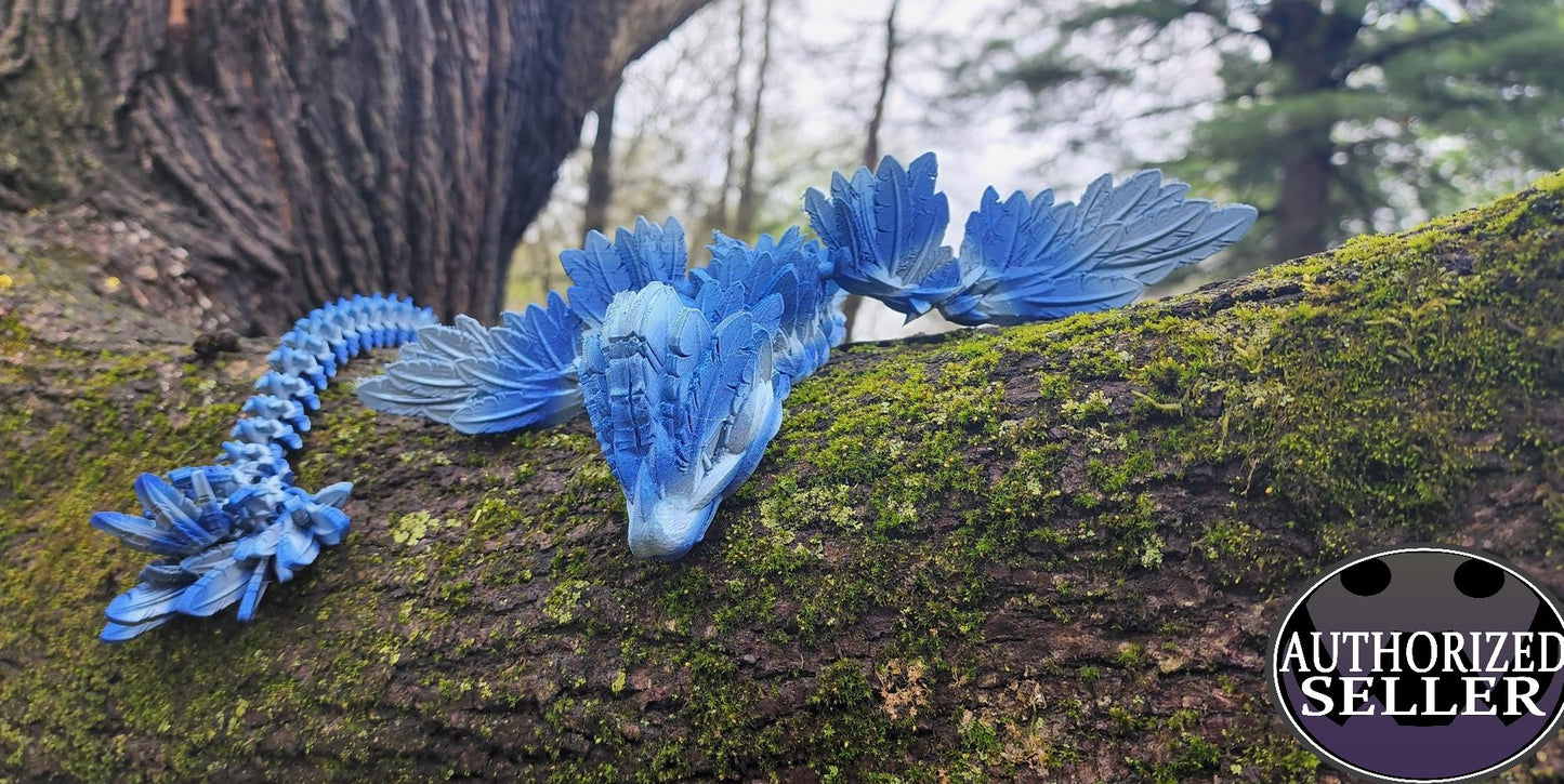 The Sky Flying Serpent Sculpture / Fidget Toy